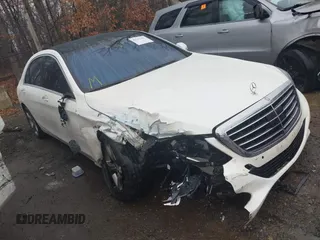 2014 Mercedes-Benz S-Class S 550 with VIN WDDUG8CBXEA052428, listed as a IAAI auction lot 41132291 with 1 mi miles. Bid and sale history available at carsss.com. Image 1.
