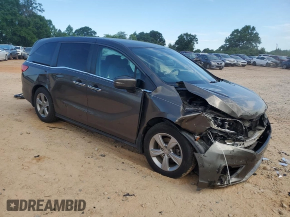 2020 Honda Odyssey EX z VIN 5FNRL6H5XLB012518, wystawiony jako Copart lot #56355435 z przebiegiem 67 197 mil mil oraz Szkoda całkowita • Salvage title. Historia ofert i sprzedaży dostępna na DreamBid. Obrazek 4.