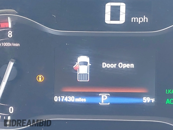2020 Honda Ridgeline RTL-E with VIN 5FPYK3F75LB000317, listed as a IAAI auction lot 41850029 with 17,430 mi miles and . Bid and sale history available at DreamBid. Image 16.