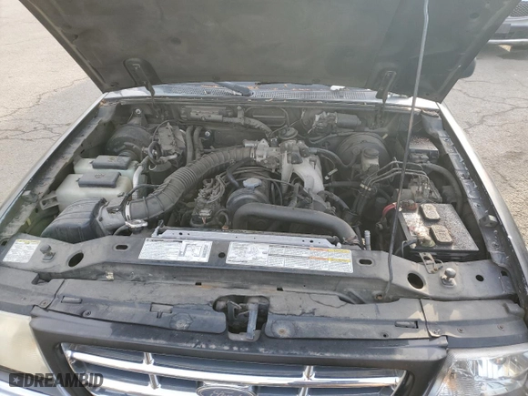 2001 Ford Ranger XL with VIN 1FTYR10C11PA39990, listed as a Copart auction lot 43968535 with 183,654 mi miles and Clean Title. Bid and sale history available at carsss.com. Image 11.