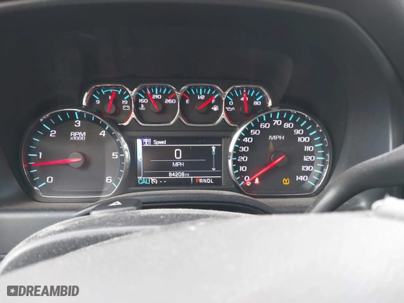 2017 Chevrolet Silverado 1500 LT with VIN 1GCVKRECXHZ322143, listed as a IAAI auction lot 41339772 with 84,208 mi miles. Bid and sale history available at carsss.com. Image 7.
