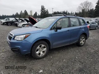 2017 Subaru Forester with VIN JF2SJAACXHG471100, listed as a Copart auction lot 81349614 with 82,864 mi miles and Salvage title. Bid and sale history available at DreamBid. Image 1.