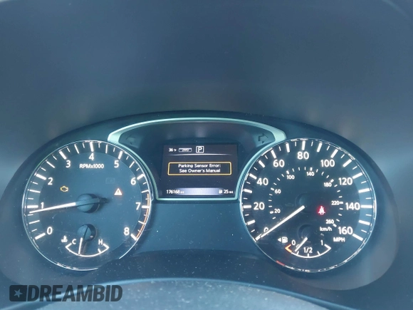 2017 Nissan Pathfinder SV with VIN 5N1DR2MM2HC653564, listed as a IAAI auction lot 40939356 with 176,168 mi miles. Bid and sale history available at carsss.com. Image 7.