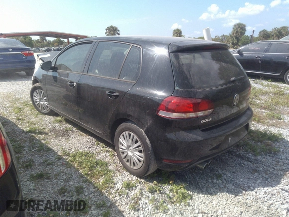 2011 Volkswagen Golf with VIN WVWDA7AJ1BW101448, listed as a IAAI auction lot 41673677 with 65,066 mi miles and . Bid and sale history available at DreamBid. Image 3.
