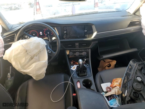2019 Volkswagen Jetta SEL with VIN 3VWE57BU9KM004691, listed as a Copart auction lot 82439594 with 91,139 mi miles and Salvage Title. Bid and sale history available at carsss.com. Image 8.