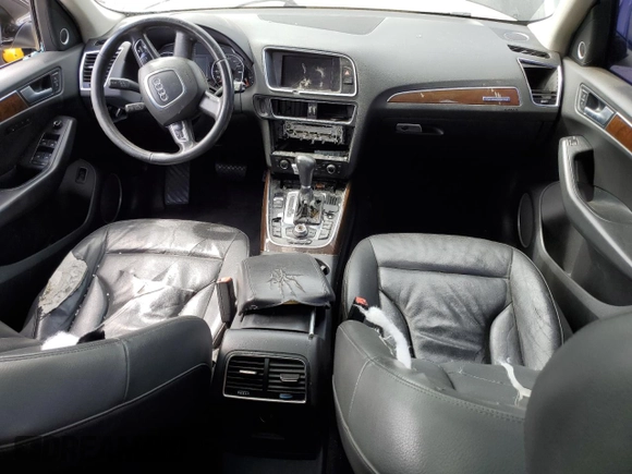 2011 Audi Q5 Premium Plus with VIN WA1LFAFPXBA053205, listed as a Copart auction lot 49642205 with 172,438 mi miles and Salvage Title. Bid and sale history available at DreamBid. Image 8.