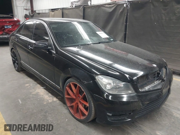 2013 Mercedes-Benz C 250 Sport with VIN WDDGF4HB8DA793855, listed as a IAAI auction lot 41989172 with 150,537 mi miles and . Bid and sale history available at carsss.com. Image 1.