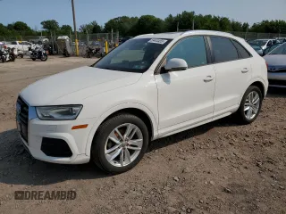 2017 Audi Q3 Premium z VIN WA1ECCFS1HR003479, wystawiony jako Copart lot #59444455 z przebiegiem 63 317 mil mil oraz Czysty tytuł • Clean title. Historia ofert i sprzedaży dostępna na DreamBid. Obrazek 1.