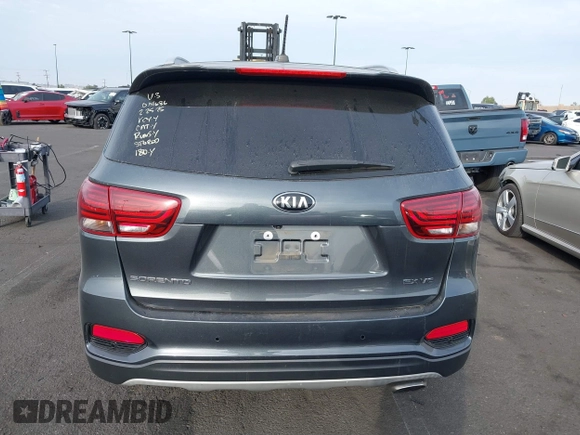 2020 Kia Sorento EX V6 with VIN 5XYPH4A55LG665371, listed as a IAAI auction lot 41719572 with 87,759 mi miles. Bid and sale history available at carsss.com. Image 16.