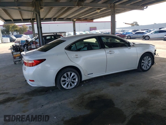 2013 Lexus ES 300h Hybrid with VIN JTHBW1GG1D2035591, listed as a Copart auction lot 47345825 with 159,737 mi miles and Salvage Title. Bid and sale history available at carsss.com. Image 3.