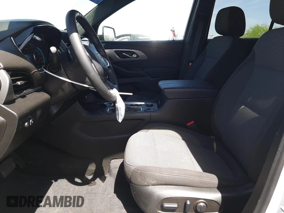 2023 Chevrolet Traverse LT Cloth with VIN 1GNERGKW6PJ303351, listed as a Copart auction lot 54703985 with 28,887 mi miles and Salvage title. Bid and sale history available at DreamBid. Image 7.