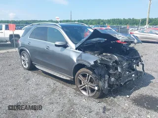 2022 Mercedes-Benz GLE 350 with VIN 4JGFB4KB9NA819323, listed as a IAAI auction lot 42692869 with 23,209 mi miles and . Bid and sale history available at DreamBid. Image 1.