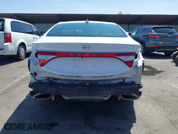 2013 Hyundai Azera with VIN KMHFG4JG5DA267347, listed as a IAAI auction lot 42580501 with 111,975 mi miles and . Bid and sale history available at DreamBid. Image 6.