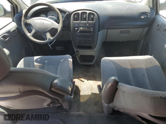 2005 Dodge Caravan SE z VIN 1D4GP25B25B414184, wystawiony jako Copart lot #55027705 z przebiegiem 156 563 mil mil oraz Szkoda całkowita • Salvage title. Historia ofert i sprzedaży dostępna na DreamBid. Obrazek 8.