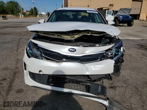 2017 Kia Optima with VIN KNAGT4LE7H5010668, listed as a Copart auction lot 55156335 with 114,747 mi miles and Salvage title. Bid and sale history available at DreamBid. Image 5.