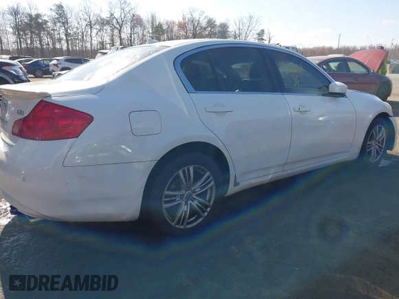 2010 Infiniti G37 x with VIN JN1CV6AR6AM461456, listed as a IAAI auction lot 41912689 with 251,376 mi miles. Bid and sale history available at carsss.com. Image 3.