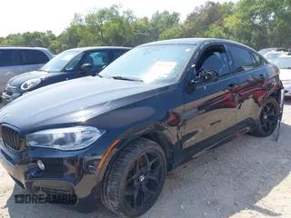 2018 BMW X6 xDrive50i with VIN 5UXKU6C58J0W39038, listed as a IAAI auction lot 40025654 with 106,080 mi miles. Bid and sale history available at carsss.com. Image 6.