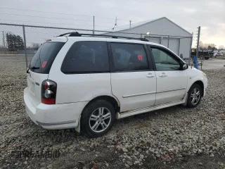 2005 Mazda MPV LX z VIN JM3LW28J450534573, wystawiony jako Copart lot #86167564 z przebiegiem 196 056 mil mil oraz Szkoda całkowita • Salvage title. Historia ofert i sprzedaży dostępna na DreamBid. Obrazek 3.