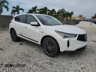 2024 Acura RDX w/A-Spec Advance Package with VIN 5J8TC2H89RL013272, listed as a Copart auction lot 66352834 with 282 mi miles and Salvage Title. Bid and sale history available at carsss.com. Image 4.