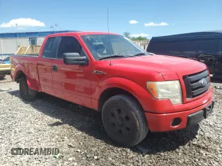 2010 Ford F-150 XL with VIN 1FTEX1CW3AFA21897, listed as a Copart auction lot 58000025 with 245,642 mi miles and Salvage title. Bid and sale history available at DreamBid. Image 4.