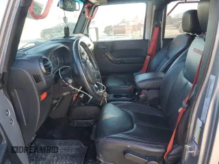 2018 Jeep Wrangler JK Unlimited Rubicon with VIN 1C4BJWFG2JL822814, listed as a Copart auction lot 81669734 with 71,040 mi miles and Salvage Title. Bid and sale history available at carsss.com. Image 7.