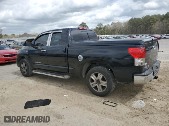 2007 Toyota Tundra Limited z VIN 5TFRV58197X026567, wystawiony jako Copart lot #49114075 z przebiegiem 99 925 mil mil oraz Czysty tytuł • Clean title. Historia ofert i sprzedaży dostępna na DreamBid. Obrazek 2.