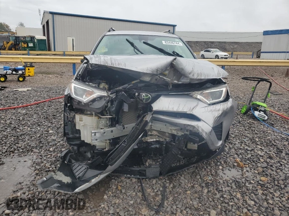 2017 Toyota RAV4 LE with VIN 2T3ZFREV4HW350558, listed as a Copart auction lot 83446744 with 87,244 mi miles and Salvage Title. Bid and sale history available at DreamBid. Image 5.