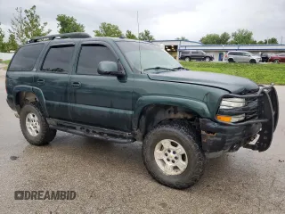 2004 Chevrolet Tahoe LT with VIN 1GNEK13Z14R181814, listed as a Copart auction lot 63178264 with 201,701 mi miles and Salvage Title. Bid and sale history available at carsss.com. Image 4.