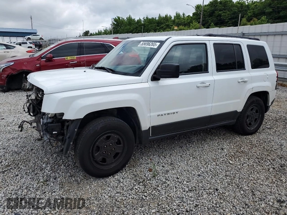 2017 Jeep Patriot Sport with VIN 1C4NJRBB7HD141982, listed as a Copart auction lot 55696265 with 201,824 mi miles and Clean title. Bid and sale history available at DreamBid. Image 1.