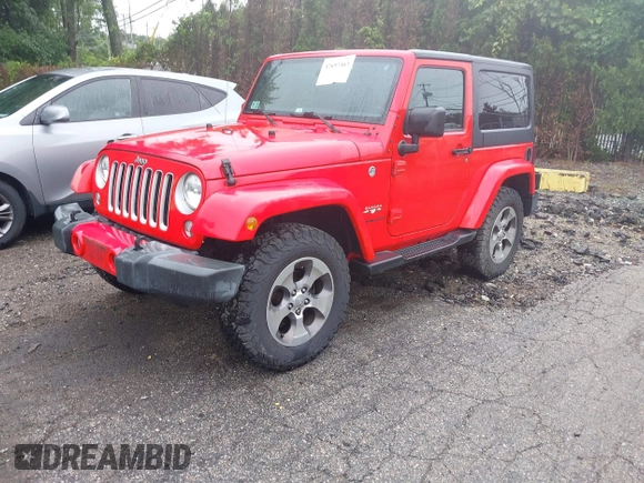 2016 Jeep Wrangler Sahara with VIN 1C4AJWBG4GL273644, listed as a IAAI auction lot 42692464 with 160,893 mi miles and . Bid and sale history available at DreamBid. Image 2.