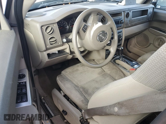 2007 Jeep Commander Sport с VIN 1J8HG48P37C513364, выставлен на аукционе Copart как лот 84494664 с пробегом Не указан миль и Списание • Salvage title. История ставок и продаж доступна на DreamBid. Изображение 8.