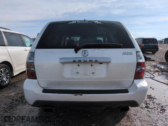 2006 Acura MDX Touring with VIN 2HNYD18656H531604, listed as a Copart auction lot 46437515 with 254,175 mi miles and Salvage Title. Bid and sale history available at carsss.com. Image 6.