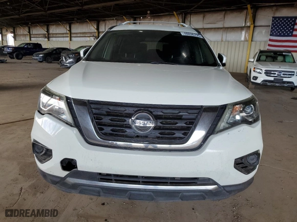 2020 Nissan Pathfinder S with VIN 5N1DR2ANXLC603257, listed as a Copart auction lot 48836795 with 147,543 mi miles and Clean Title. Bid and sale history available at carsss.com. Image 5.