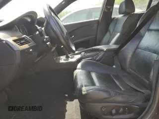 2005 BMW 5 Series 530i z VIN WBANA73515B817408, wystawiony jako Copart lot #57247795 z przebiegiem 201 440 mil mil oraz Szkoda całkowita • Salvage title. Historia ofert i sprzedaży dostępna na DreamBid. Obrazek 7.