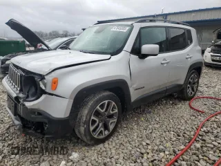 2017 Jeep Renegade Latitude with VIN ZACCJABB3HPF68585, listed as a Copart auction lot 47845205 with 136,476 mi miles and Clean Title. Bid and sale history available at carsss.com. Image 1.