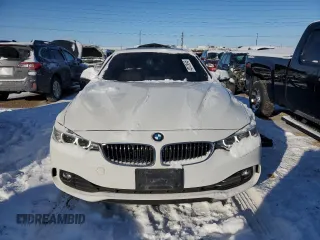 2017 BMW 4 Series 430i xDrive with VIN WBA4F9C34HG813108, listed as a Copart auction lot 42123645 with 55,417 mi miles and Salvage title. Bid and sale history available at DreamBid. Image 5.