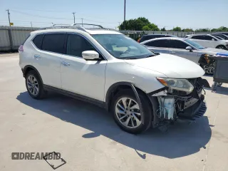 2015 Nissan Rogue SL with VIN 5N1AT2MV9FC792830, listed as a Copart auction lot 52636015 with 122,477 mi miles and Salvage Title. Bid and sale history available at carsss.com. Image 4.