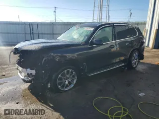 2023 BMW X5 sDrive40i with VIN 5UXCR4C06P9P92133, listed as a Copart auction lot 45018155 with 0 mi miles and Non Repairable. Bid and sale history available at carsss.com. Image 1.