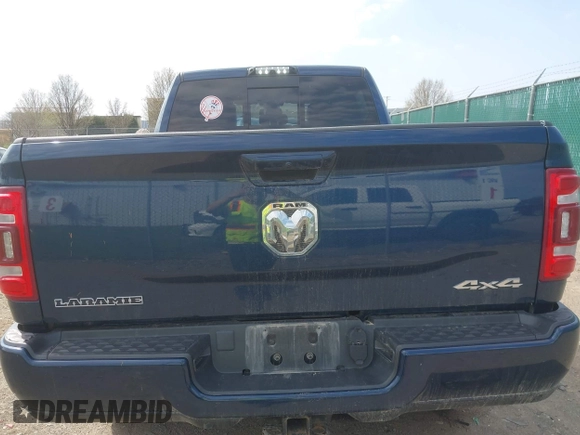 2021 Ram 2500 Laramie with VIN 3C6UR5FJ2MG668959, listed as a IAAI auction lot 42066247 with 14,739 mi miles. Bid and sale history available at carsss.com. Image 16.