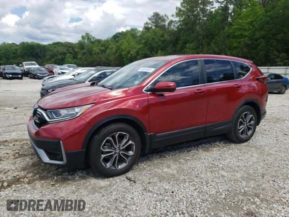 2020 Honda CR-V EX with VIN 7FARW1H56LE018380, listed as a Copart auction lot 56694645 with 71,513 mi miles and Salvage title. Bid and sale history available at DreamBid. Image 1.