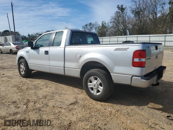 2005 Ford F-150 STX with VIN 1FTRX12W75NB68657, listed as a Copart auction lot 47725095 with 201,357 mi miles and Salvage title. Bid and sale history available at DreamBid. Image 2.