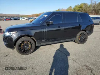2017 Land Rover Range Rover z VIN SALGS5FE2HA322100, wystawiony jako Copart lot #84340194 z przebiegiem 77 364 mil mil oraz Szkoda całkowita • Salvage title. Historia ofert i sprzedaży dostępna na DreamBid. Obrazek 1.