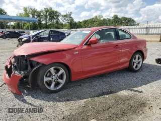 2011 BMW 1 Series 128i with VIN WBAUP7C51BVK78289, listed as a Copart auction lot 61355315 with Not provided miles and Salvage title. Bid and sale history available at DreamBid. Image 1.
