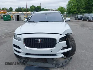 2019 Jaguar F-Pace 25t Prestige with VIN SADCK2GX3KA602396, listed as a IAAI auction lot 42377936 with 58,274 mi miles and . Bid and sale history available at DreamBid. Image 12.