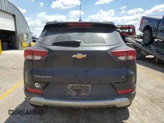 2021 Chevrolet TrailBlazer LT with VIN KL79MPS2XMB016877, listed as a Copart auction lot 54404594 with 77,379 mi miles and Salvage Title. Bid and sale history available at DreamBid. Image 6.