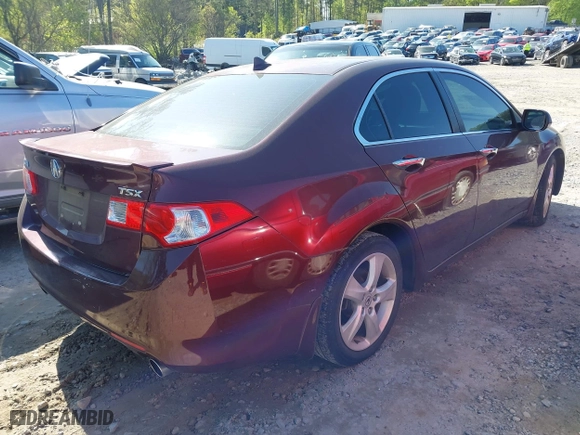 2009 Acura TSX with VIN JH4CU26679C035668, listed as a IAAI auction lot 42004785 with 115,160 mi miles. Bid and sale history available at carsss.com. Image 4.