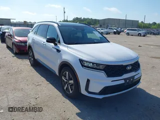 2021 Kia Sorento S with VIN 5XYRL4LC1MG002786, listed as a IAAI auction lot 42253503 with 90,893 mi miles and . Bid and sale history available at DreamBid. Image 1.