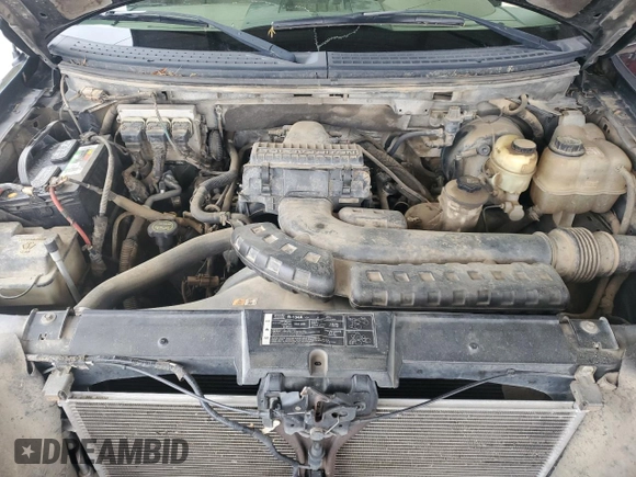 2008 Ford F-150 XLT with VIN 1FTPW12V38FB49393, listed as a Copart auction lot 52054265 with 301,847 mi miles and Salvage Title. Bid and sale history available at carsss.com. Image 12.