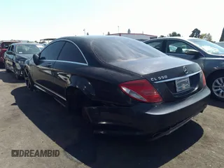 2008 Mercedes-Benz CL-Class V8 with VIN WDDEJ71X18A013018, listed as a IAAI auction lot 33635209 with 99,776 mi miles. Bid and sale history available at carsss.com. Image 3.