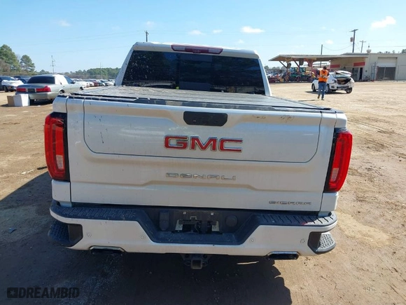 2020 GMC Sierra 1500 Denali with VIN 1GTU9FEL7LZ152659, listed as a IAAI auction lot 41662492 with 101,222 mi miles. Bid and sale history available at carsss.com. Image 16.